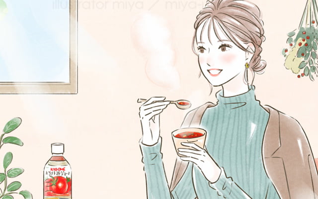 イラストレーターmiya／女性イラスト・おしゃれ・可愛い・美容