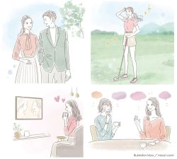 イラストレーターmiya/女性イラスト・おしゃれ・可愛い・ファッション