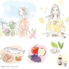 イラストレーターmiya／可愛い女性イラスト・おしゃれ・ライフスタイル・美容・食事・食べ物