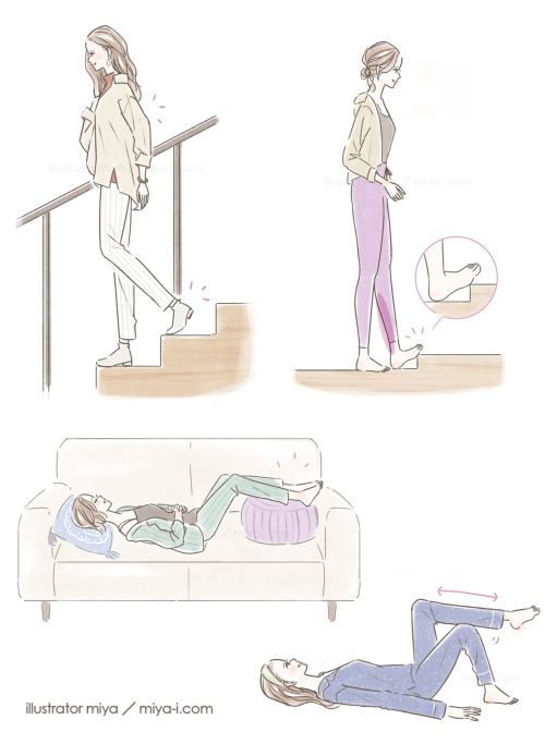 イラストレーターmiya／女性イラスト・おしゃれ・可愛い・ライフスタイル