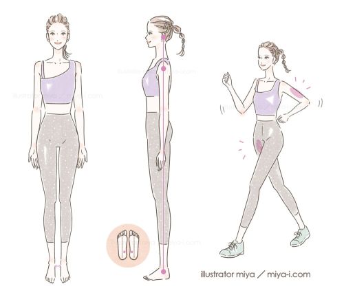 イラストレーターmiya／女性イラスト・おしゃれ・可愛い・ライフスタイル