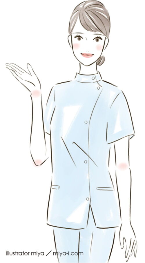 イラストレーターmiya／可愛い女性イラスト・医療・医者・看護師・美容