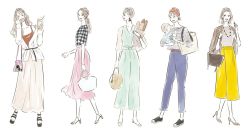 イラストレーターmiya／女性向けイラスト・可愛い・おしゃれ・ファッション