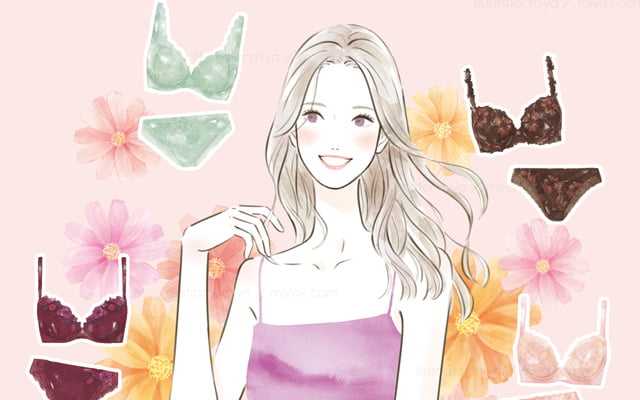 女性イラスト・おしゃれ・美容・広告